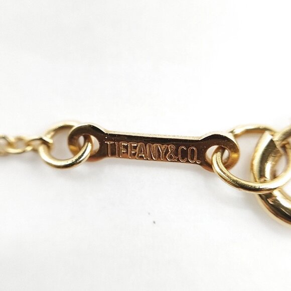 Authentic Tiffany and Co. Necklace By the yard Peretti Natural Diamond mn650-111 - Picture 6 of 10